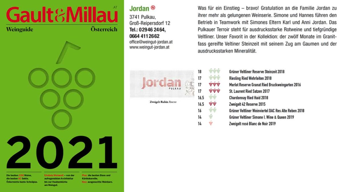 Gault & Millau Wine Guide 2021